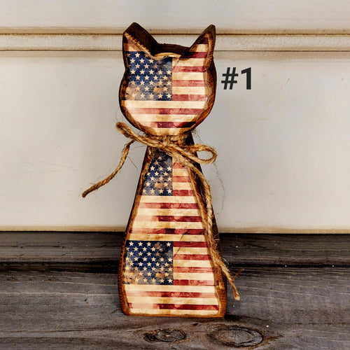 Wooden Americana Cat
