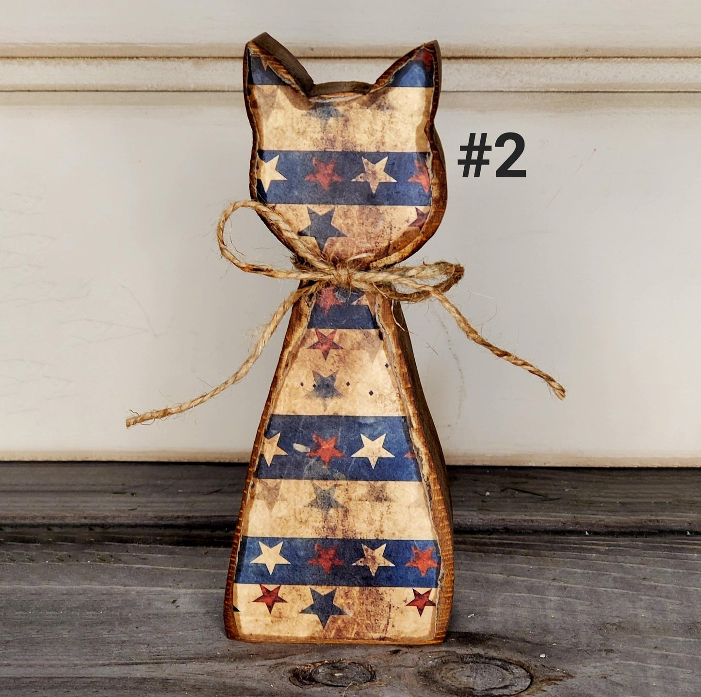 Wooden Americana Cat