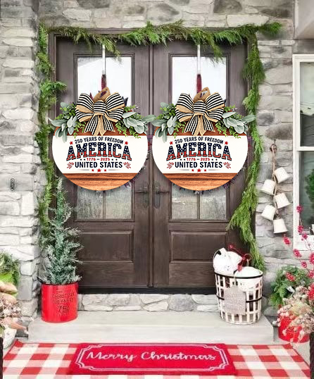 🔥Flash Sale-80% Off🔥This America 250 Door Hanger Wasn’t Made to Decorate — It Was Made to Remember