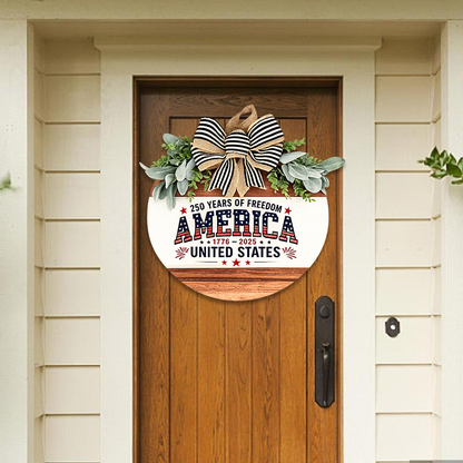 🔥Flash Sale-80% Off🔥This America 250 Door Hanger Wasn’t Made to Decorate — It Was Made to Remember